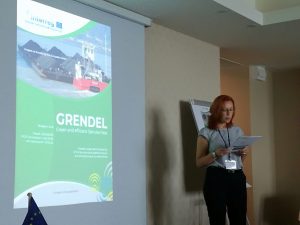 Ms Ana Leganel (GRENDEL project manager at the Joint Secretariat of the Danube Transnational Programme). Copyright: GRENDEL